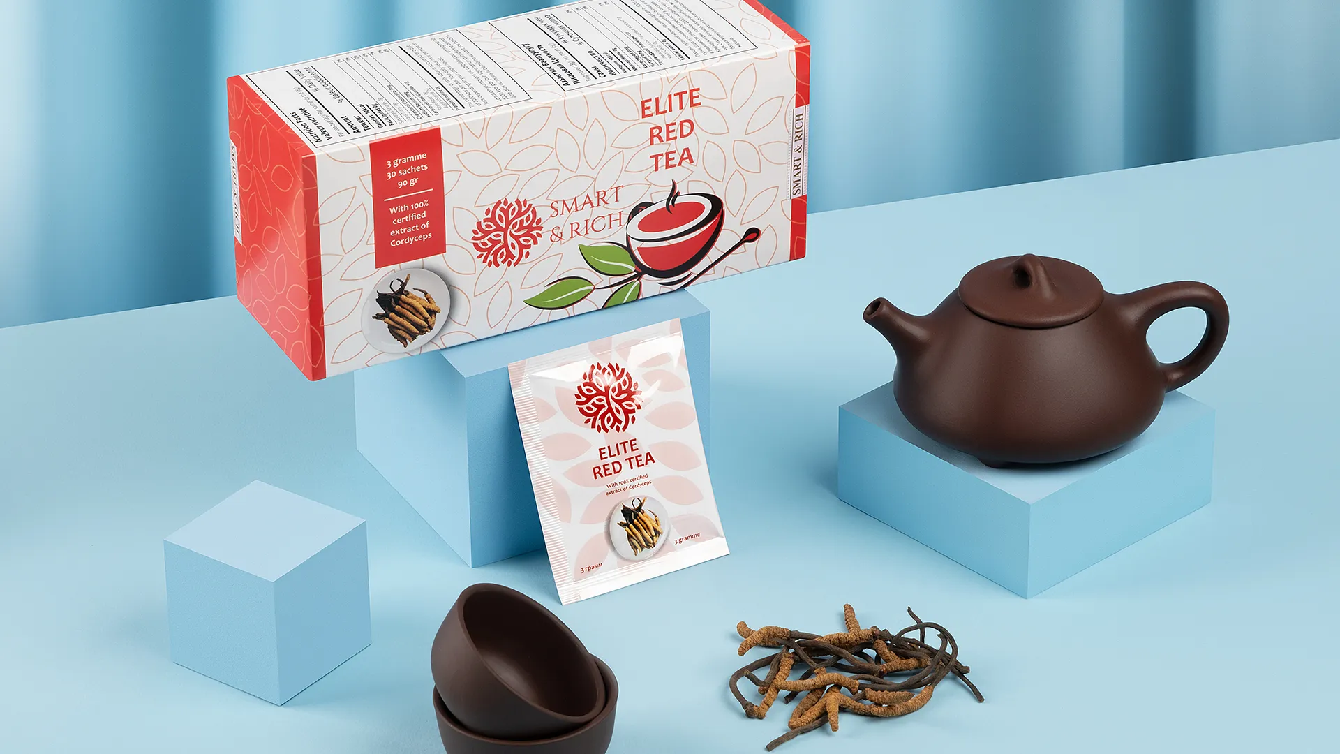 Red Tea Cordyceps
