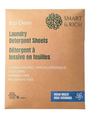 Eco Clean Laundry Detergent Sheets
