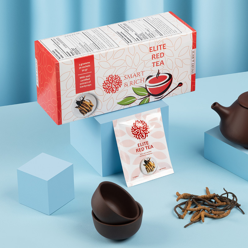 Red Tea Cordyceps — 2