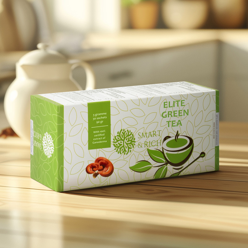 Green Tea with Ganoderma Extract — 1