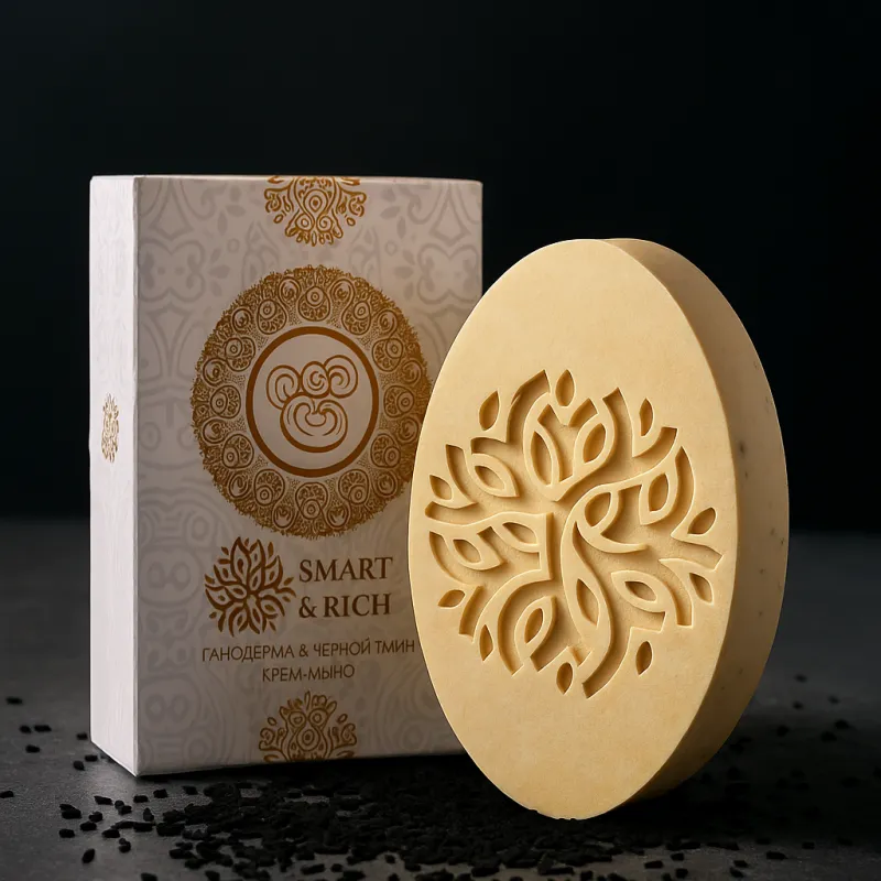 Cream-Soap Ganoderma and Black Cumin — 1